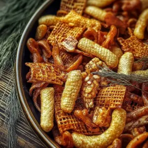 Dill Pickle Chex Mix