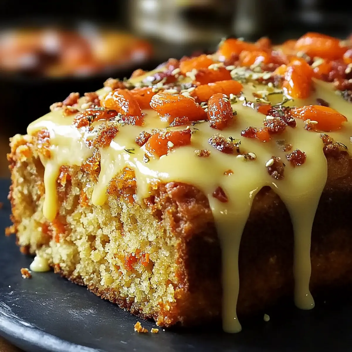 Eggless Carrot Cake Loaf