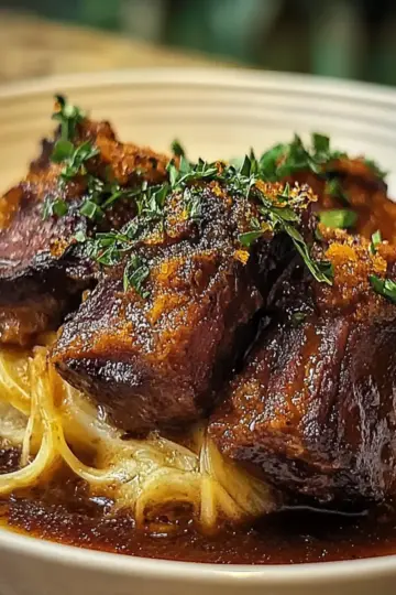 French Onion Soup With Beef Short Ribs