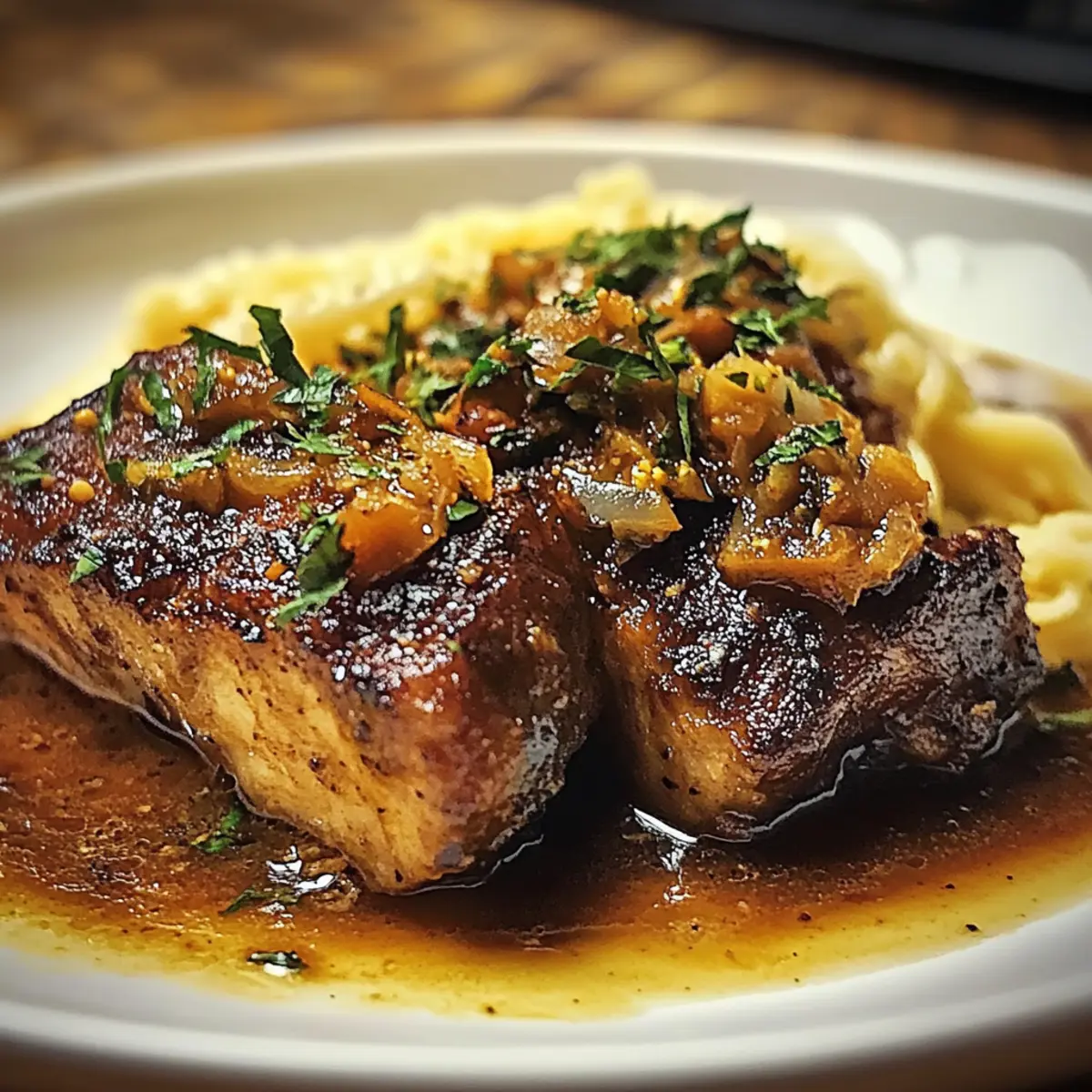 French Onion Soup With Beef Short Ribs