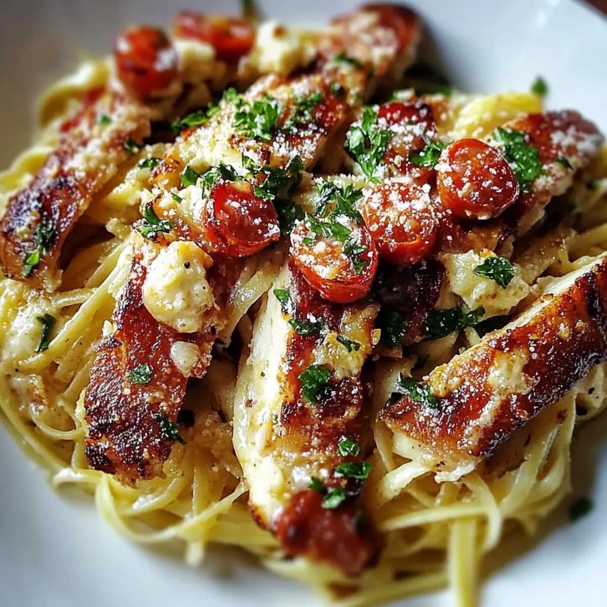 Garlic Butter Lobster Linguine