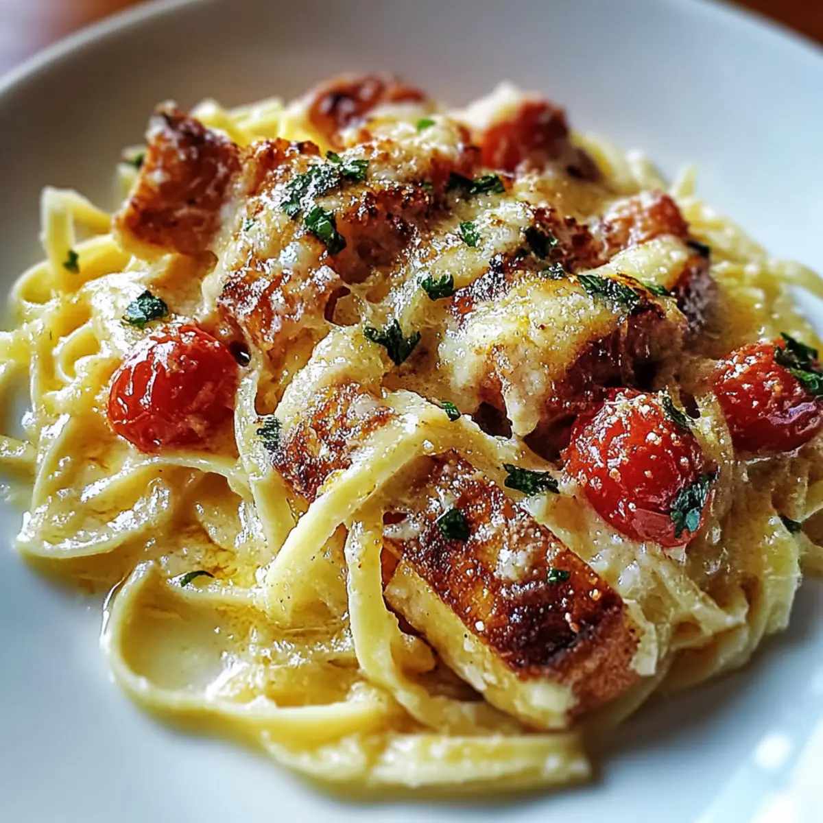 Garlic Butter Lobster Linguine