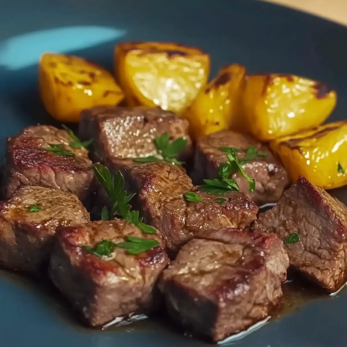 Garlic Butter Steak Bites