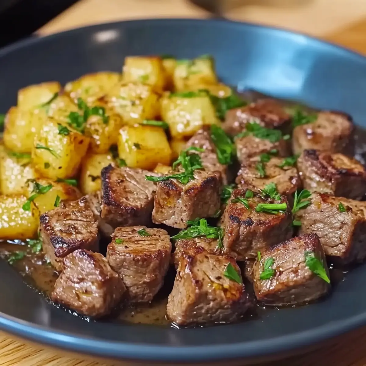 Garlic Butter Steak Bites
