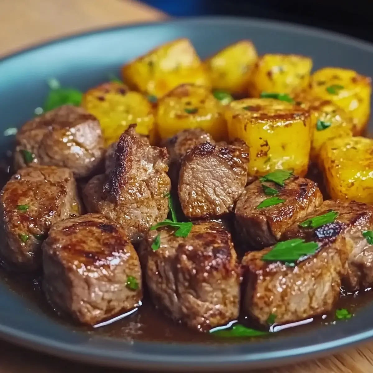 Garlic Butter Steak Bites