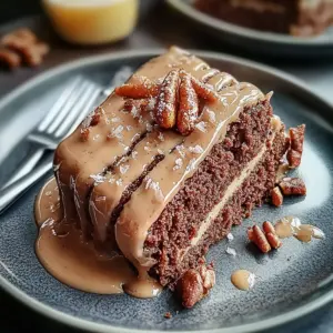 Gingerbread Cake with Cinnamon Molasses Frosting