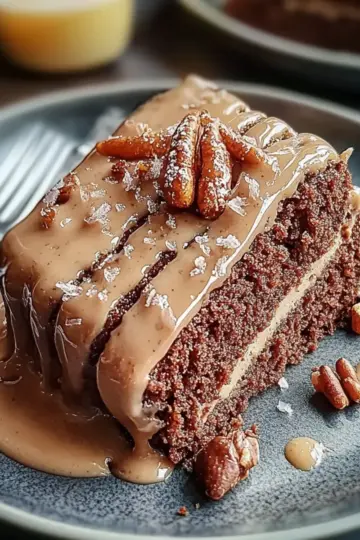 Gingerbread Cake with Cinnamon Molasses Frosting
