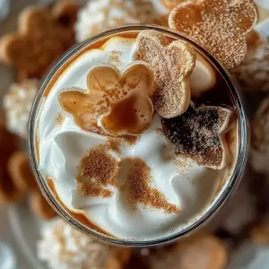 Gingerbread White Russian Cocktail