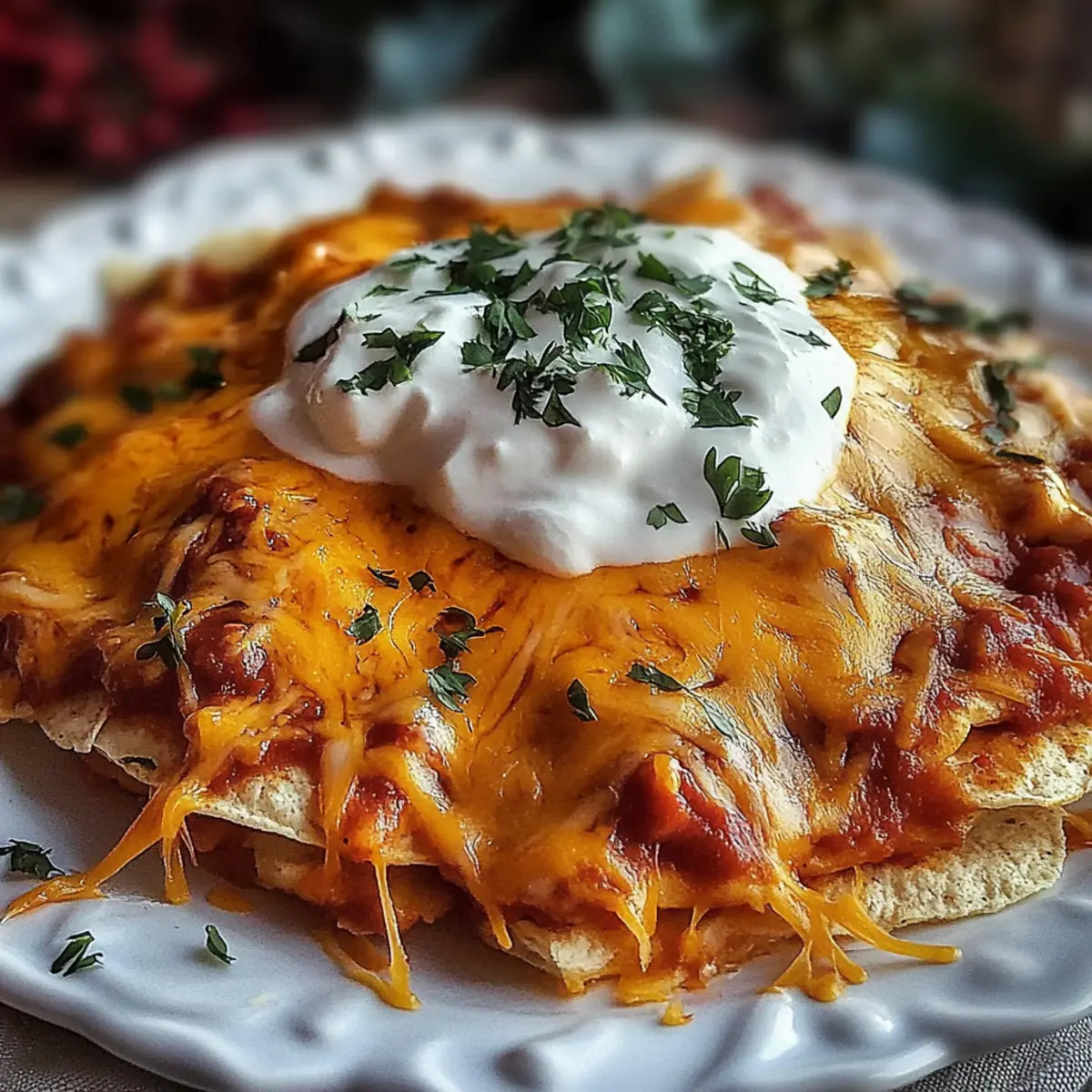 High-Protein Chicken Enchilada Bowls