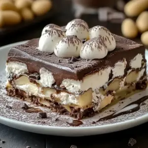 Hot Chocolate Lasagna