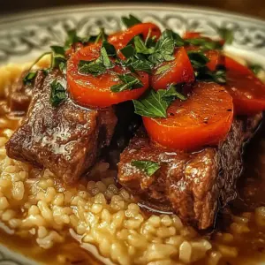 Italian Pot Roast and Risotto Dinner