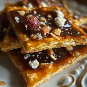Keto Christmas Saltine Toffee