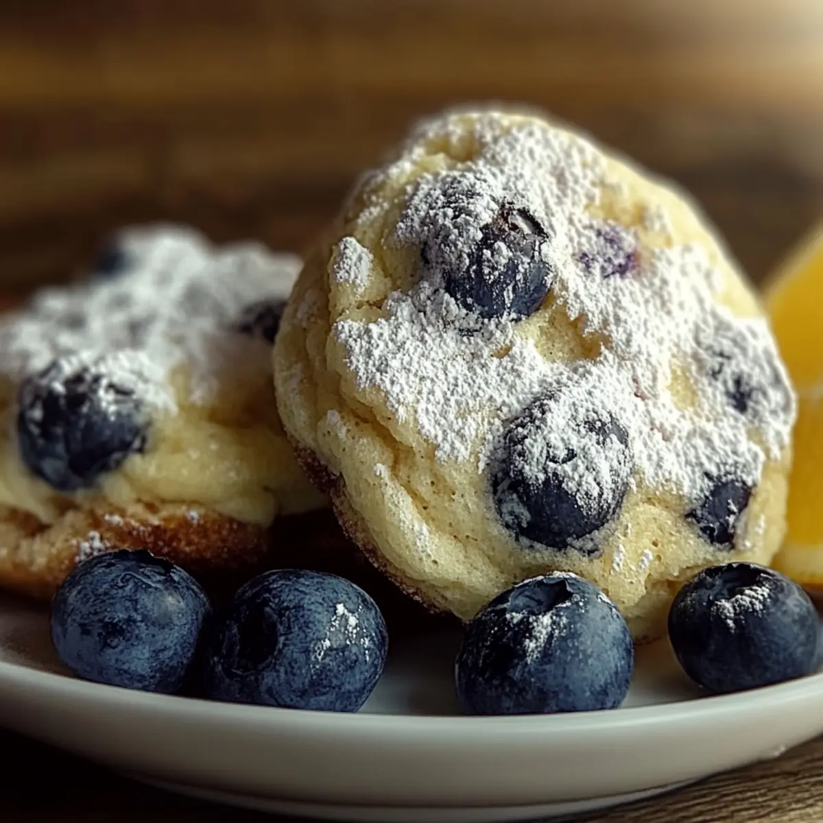 Lemon Blueberry Cheesecake Cookies