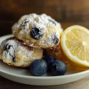 Lemon Blueberry Cheesecake Cookies