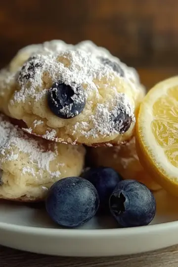 Lemon Blueberry Cheesecake Cookies