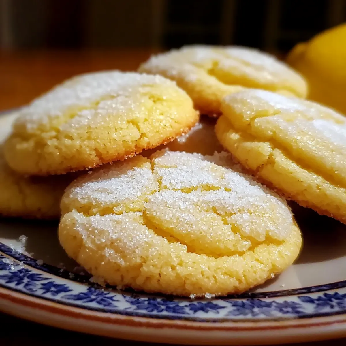 Lemon Sugar Cookies