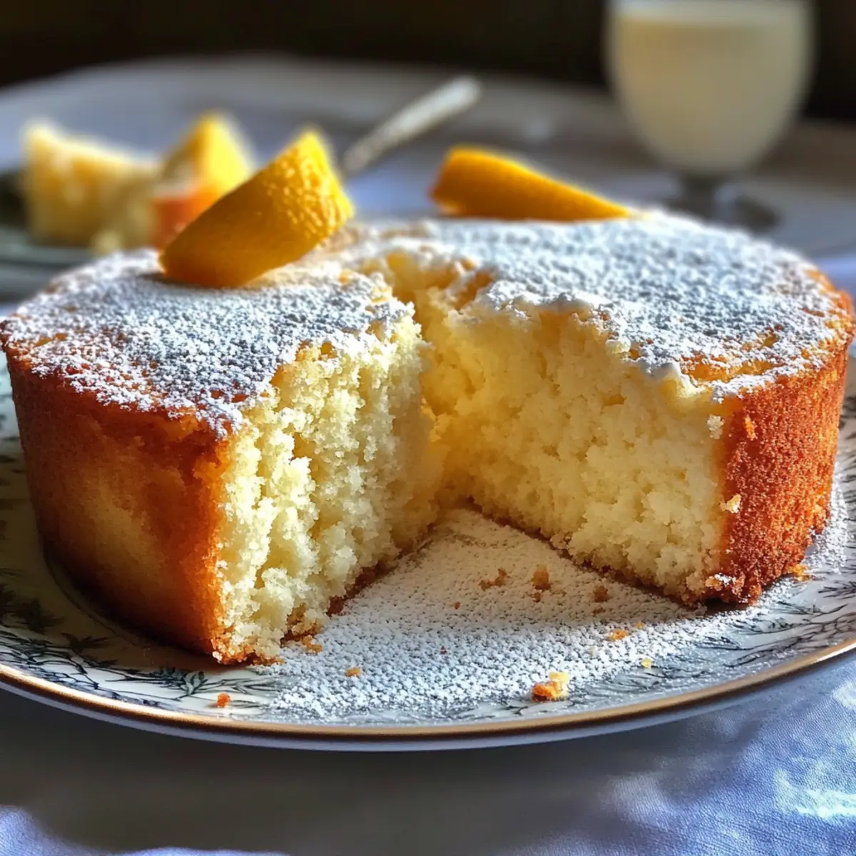 Light & Fluffy Yogurt Cloud Cake