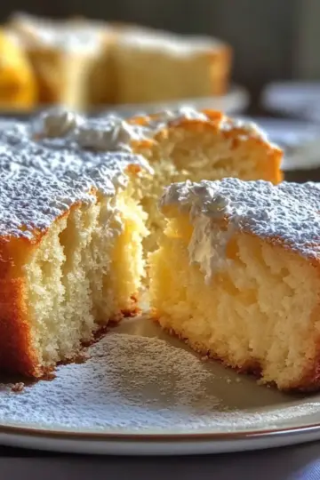 Light & Fluffy Yogurt Cloud Cake