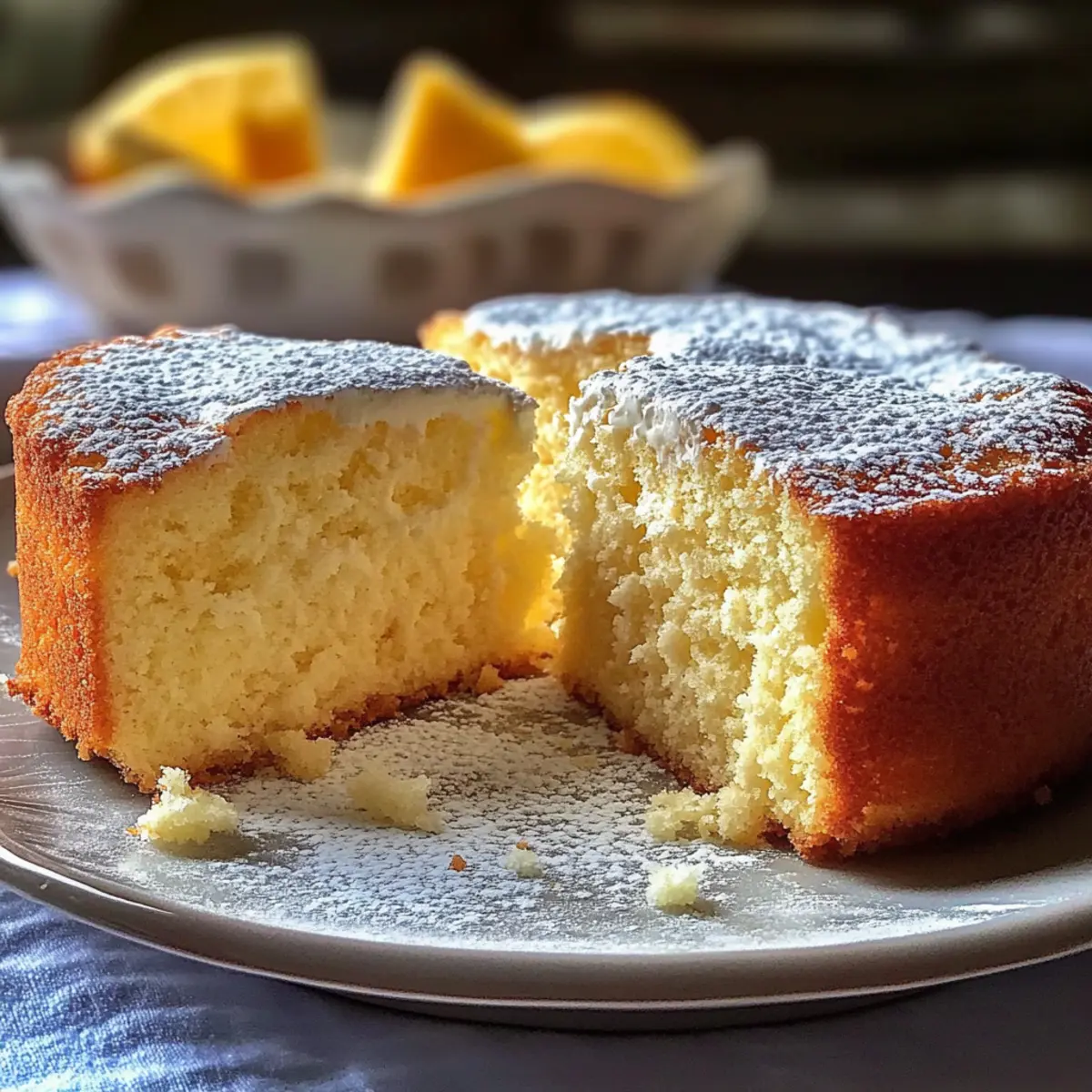 Light & Fluffy Yogurt Cloud Cake