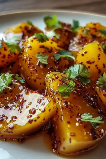 Mango Habanero Honey Garlic Sauce for Grilling