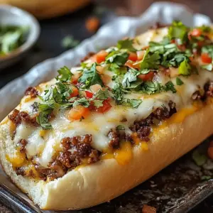 Mexican Chopped Cheese Sandwich