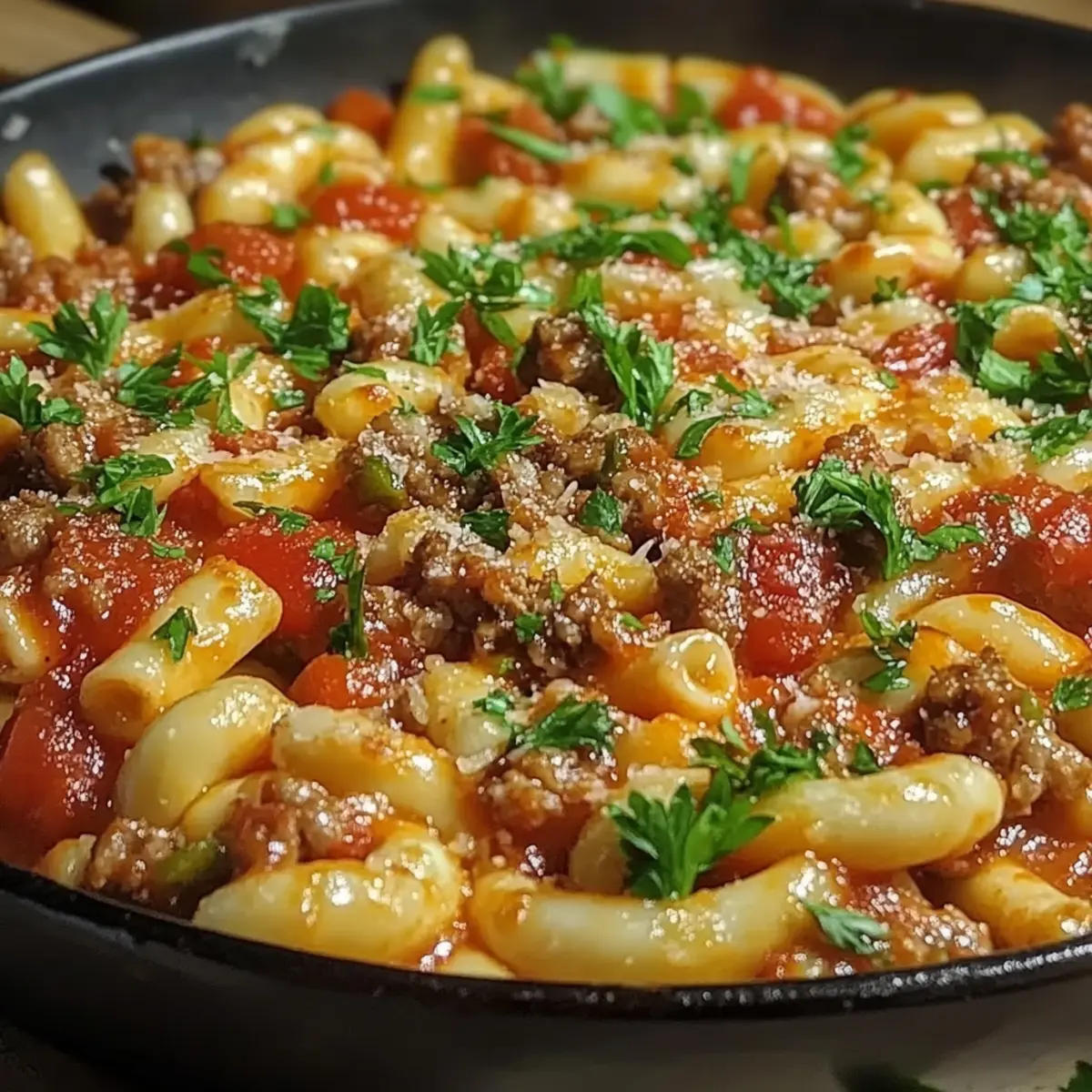 Minced Beef Trottole Pasta