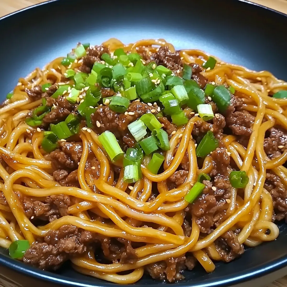 Mongolian Beef Noodles