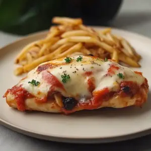 Mushroom Pepper Chicken