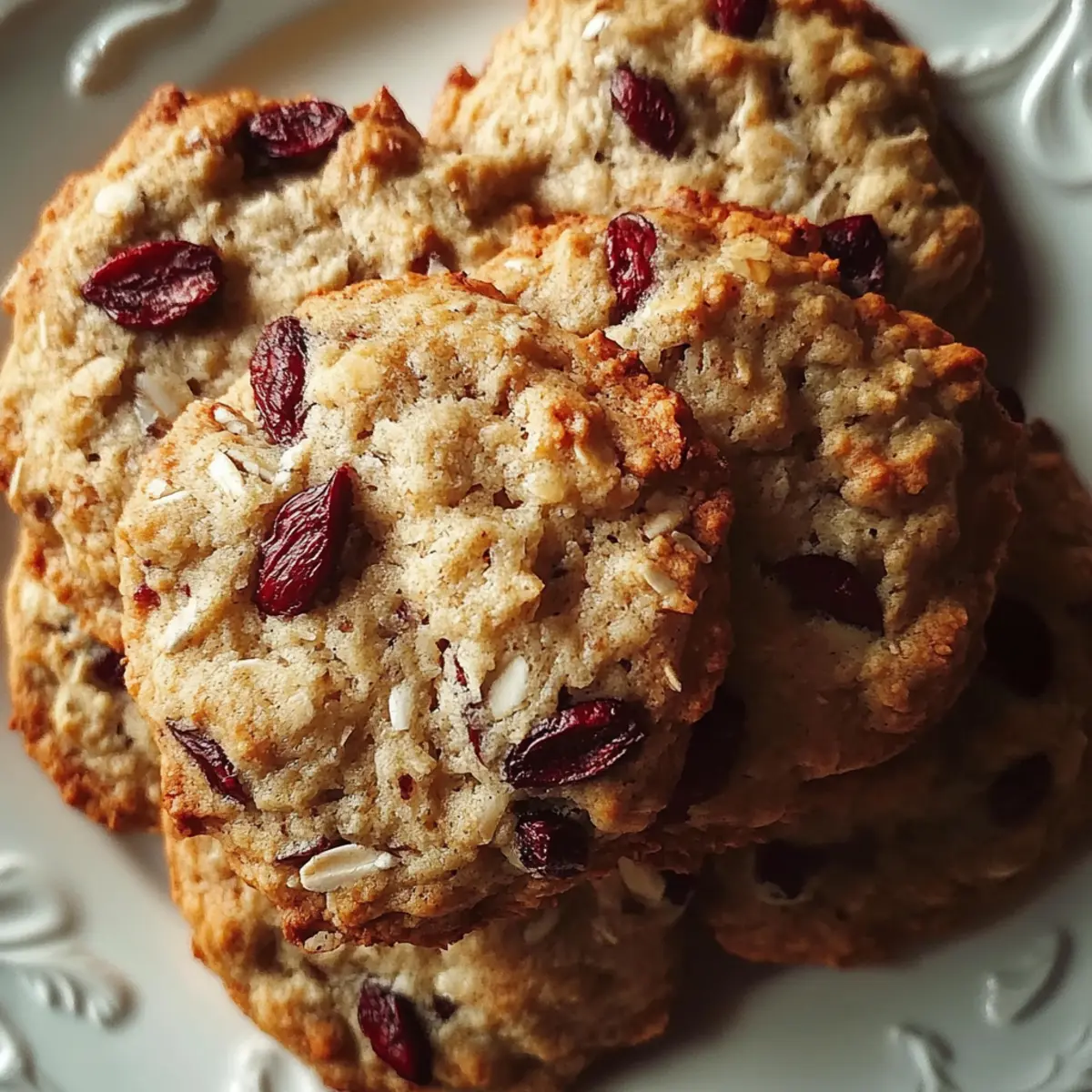Oatmeal Cranberry Pecan Cookies