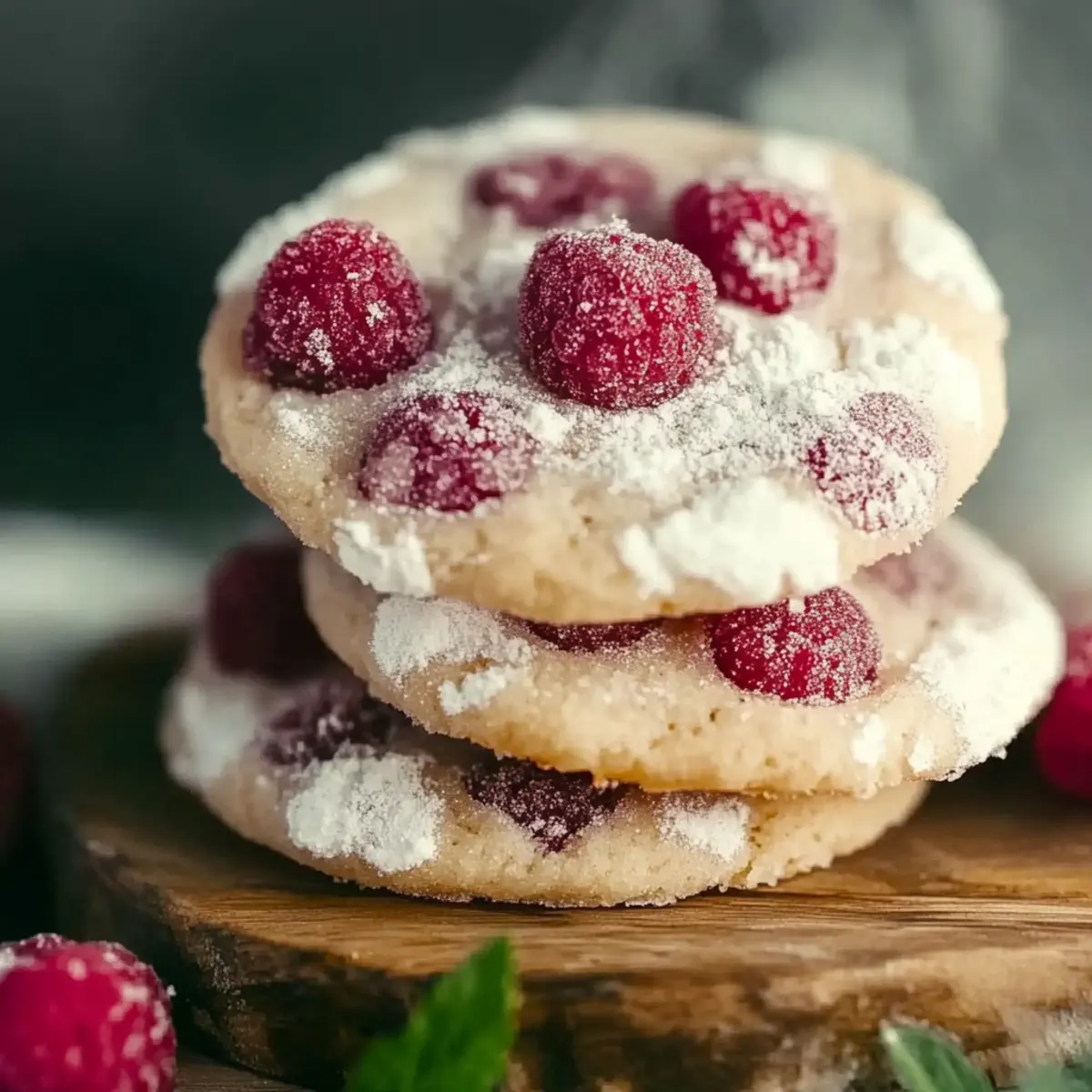 Raspberry Sugar Cookies
