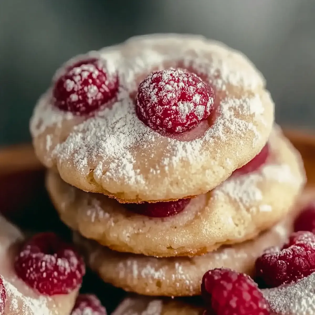 Raspberry Sugar Cookies