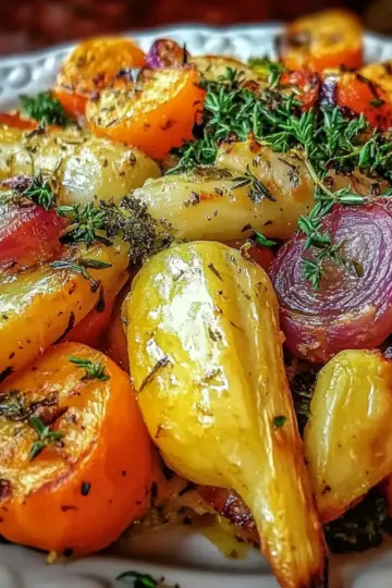 Roasted Christmas Vegetables