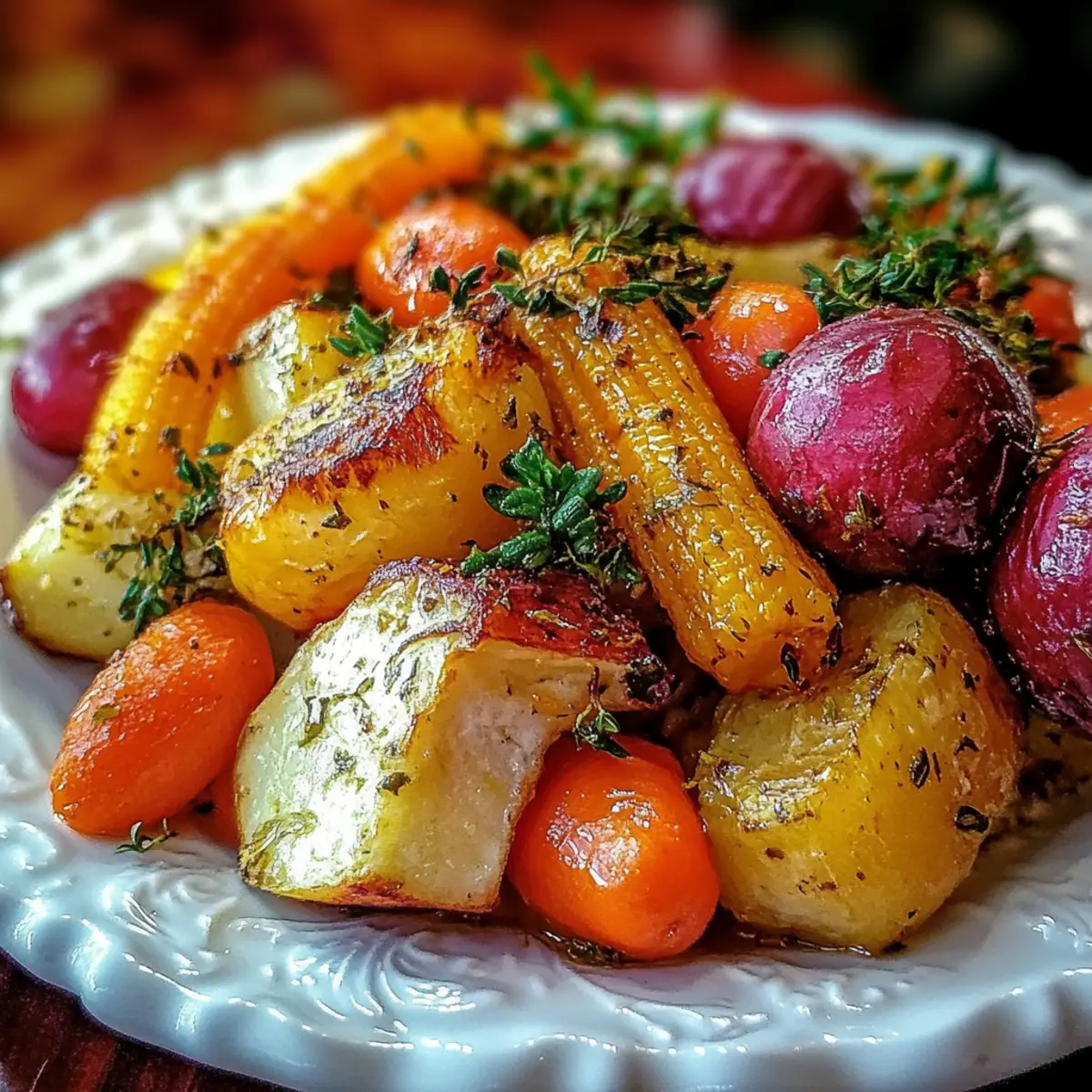 Roasted Christmas Vegetables