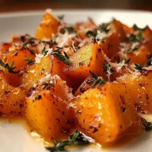 Roasted Sweet Potatoes with Garlic and Parmesan
