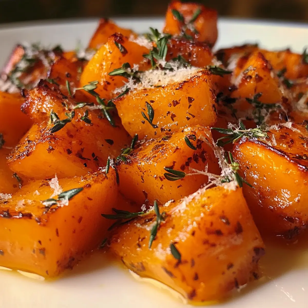 Roasted Sweet Potatoes with Garlic and Parmesan