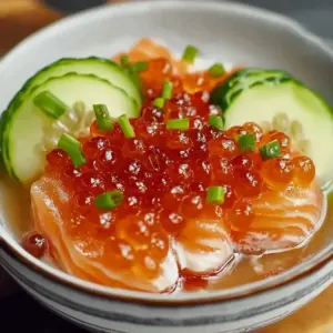 Salmon Crudo with Citrus Soy Dressing
