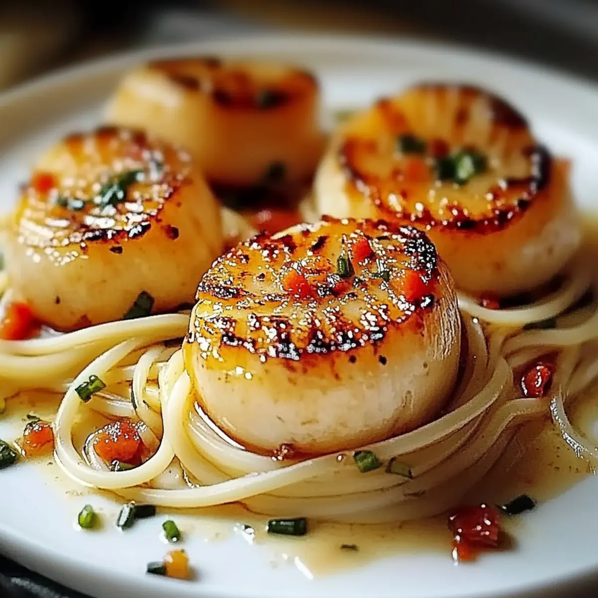 Sea Scallops Pasta