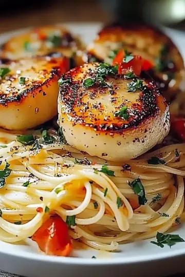 Sea Scallops Pasta