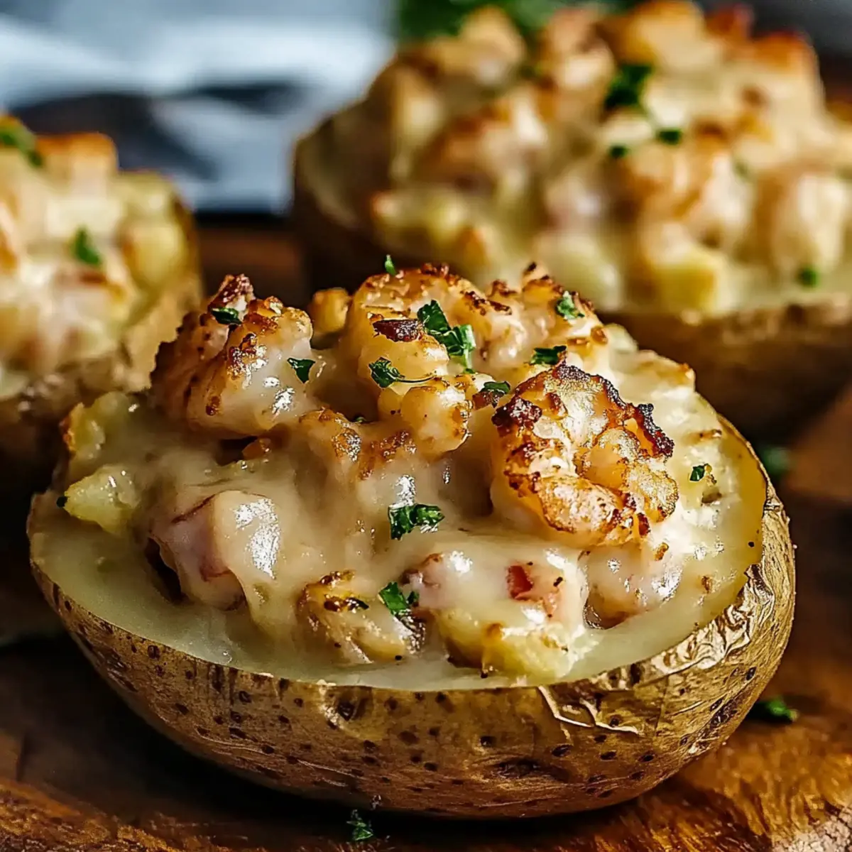 Southern-Style Seafood Stuffed Potatoes