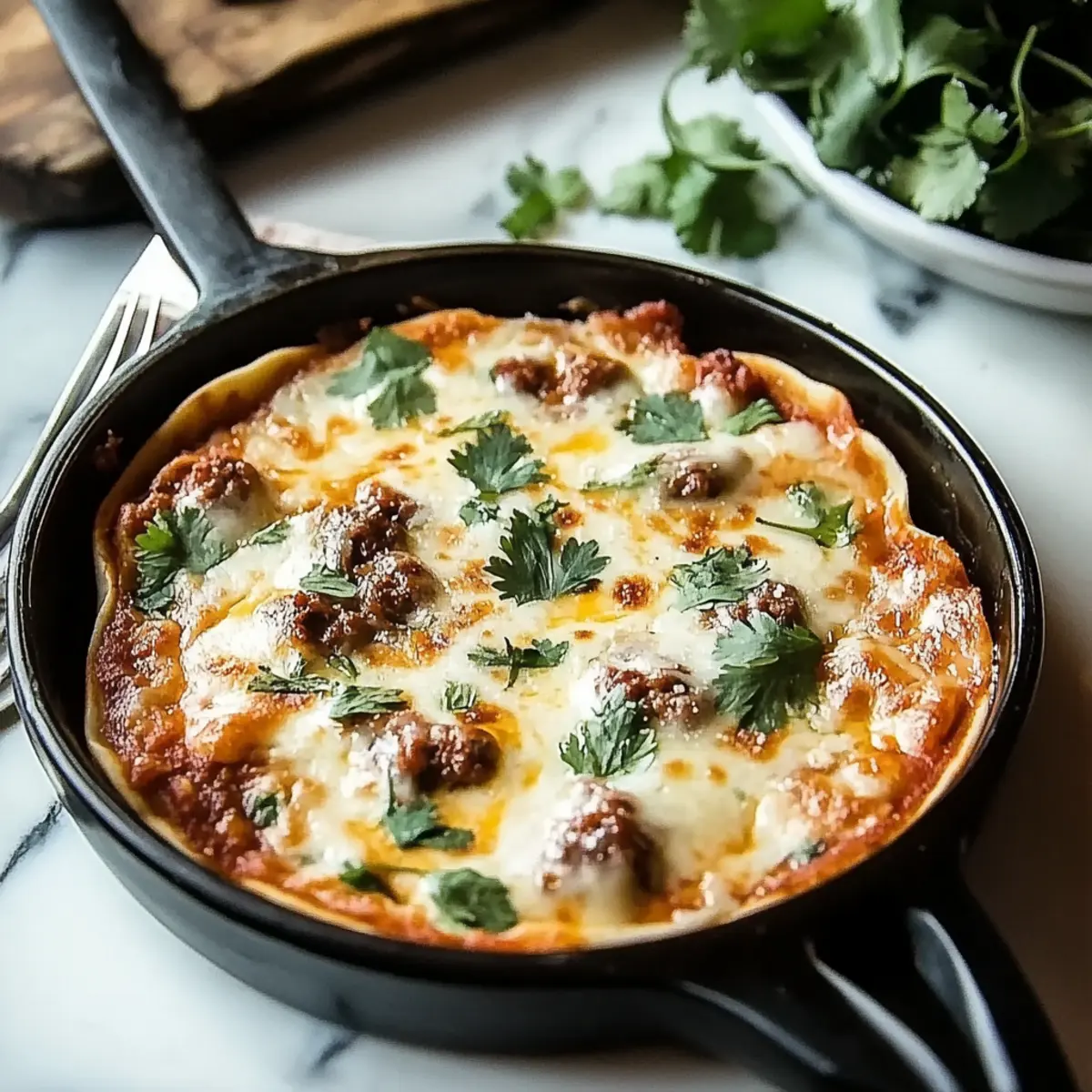 Southern Breakfast Enchiladas with Sausage Gravy