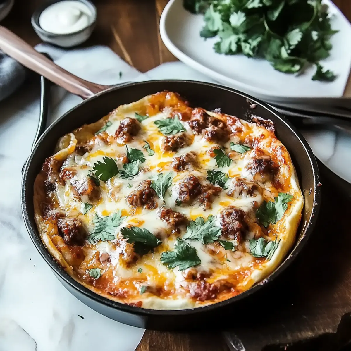 Southern Breakfast Enchiladas with Sausage Gravy