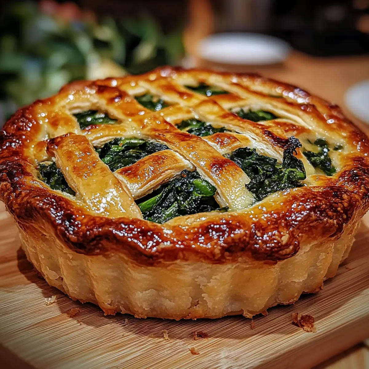Spinach Stuffed Pie