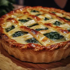 Spinach Stuffed Pie