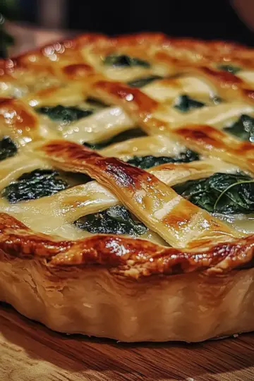 Spinach Stuffed Pie