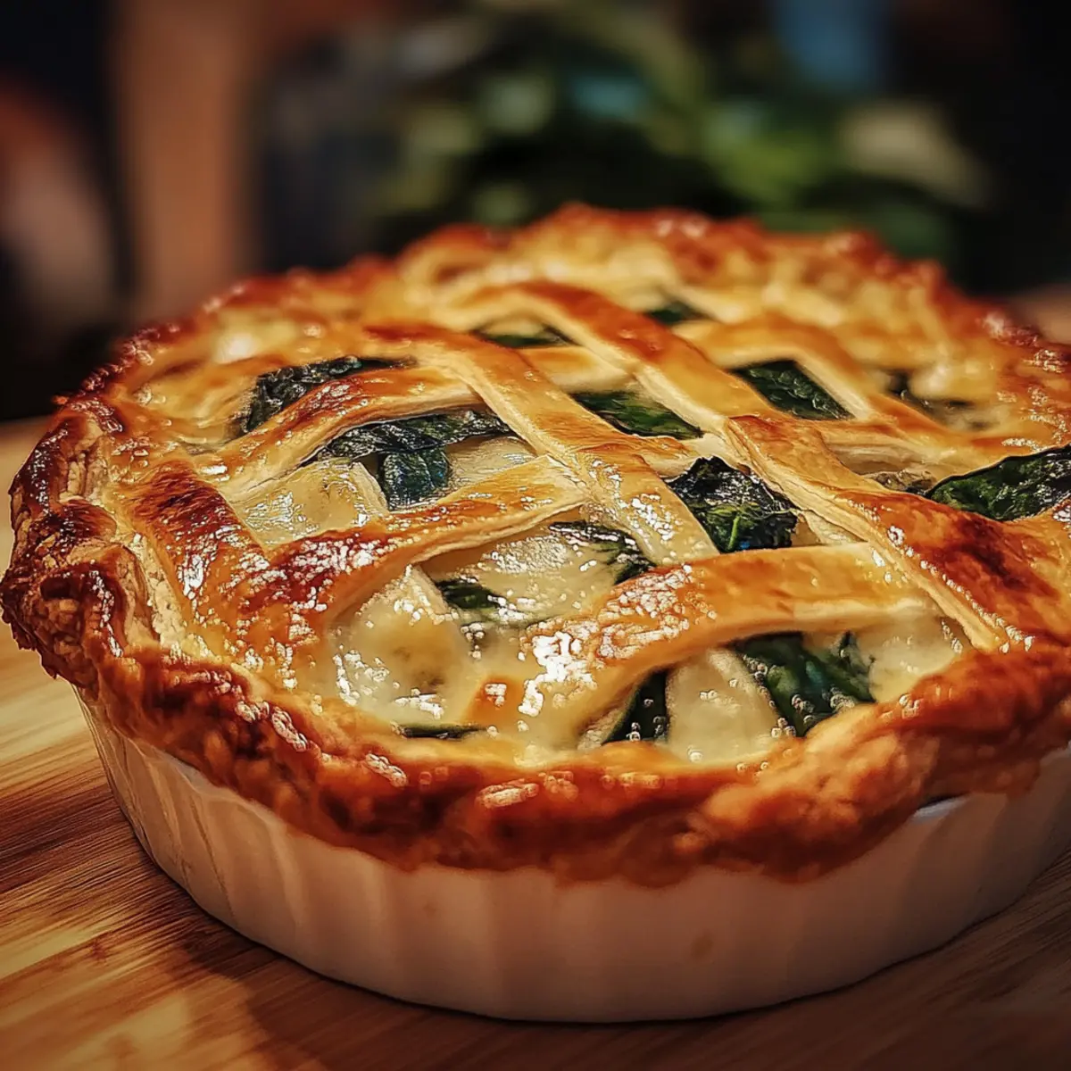 Spinach Stuffed Pie