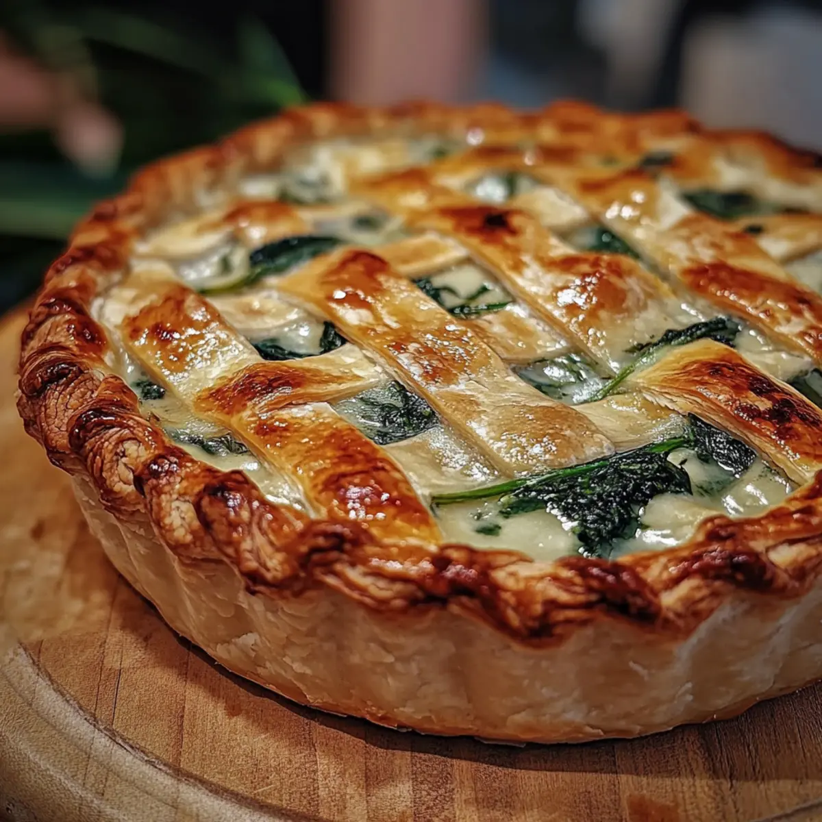 Spinach Stuffed Pie