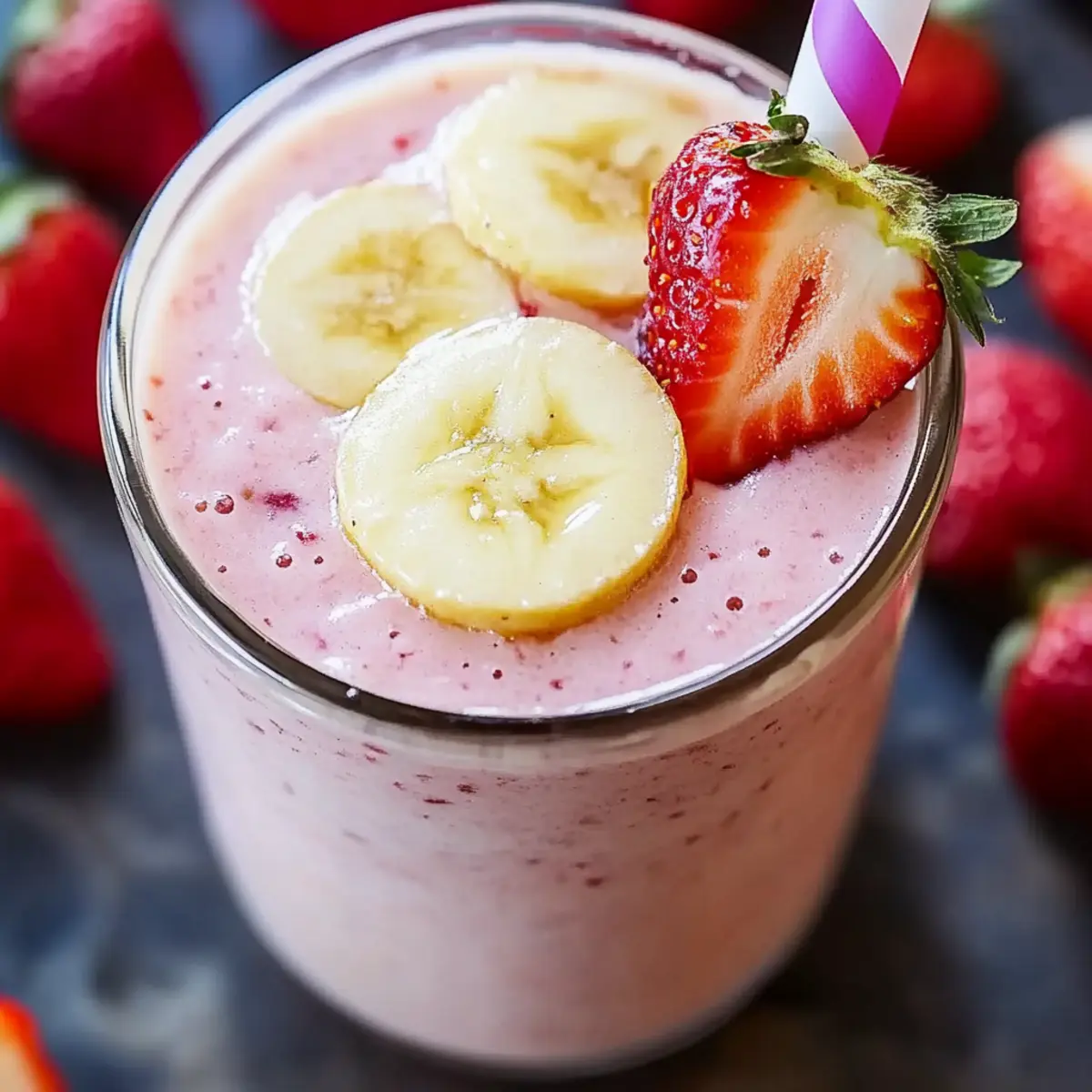 Strawberry Banana Smoothie