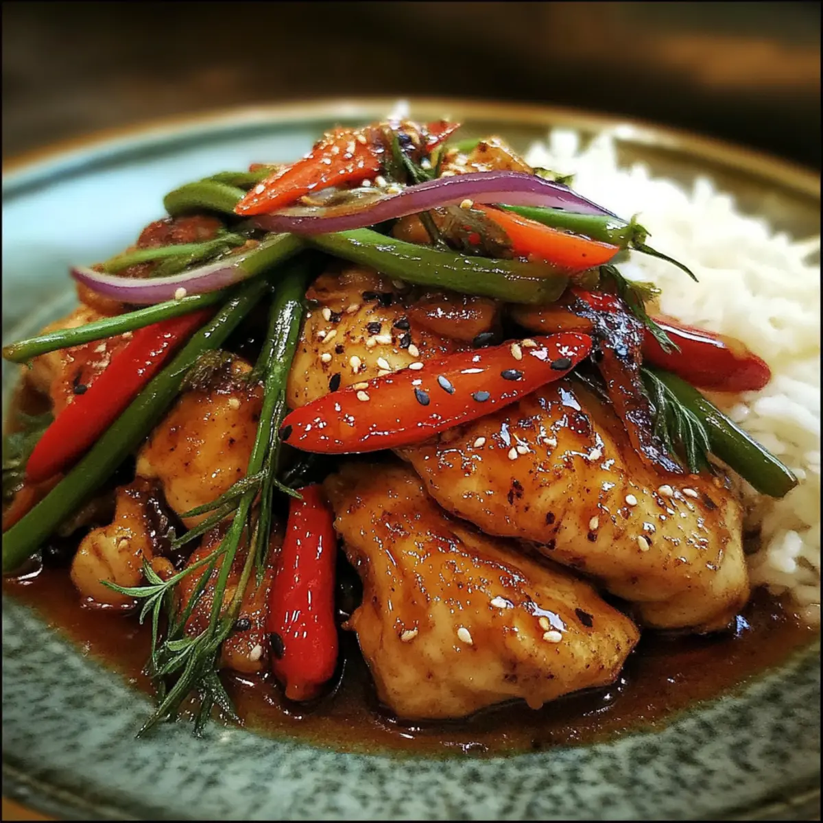 Sweet And Spicy Thai Chicken