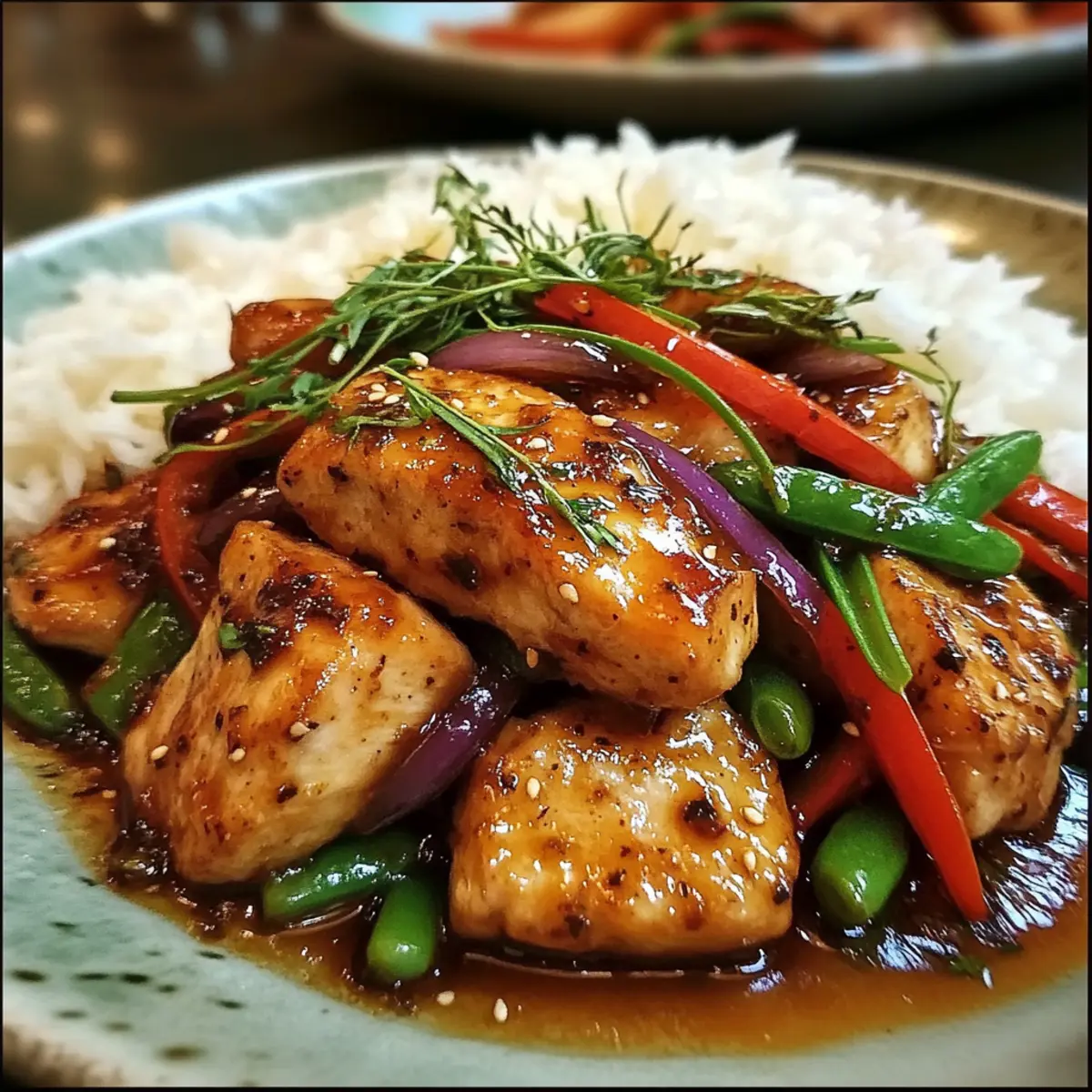 Sweet And Spicy Thai Chicken