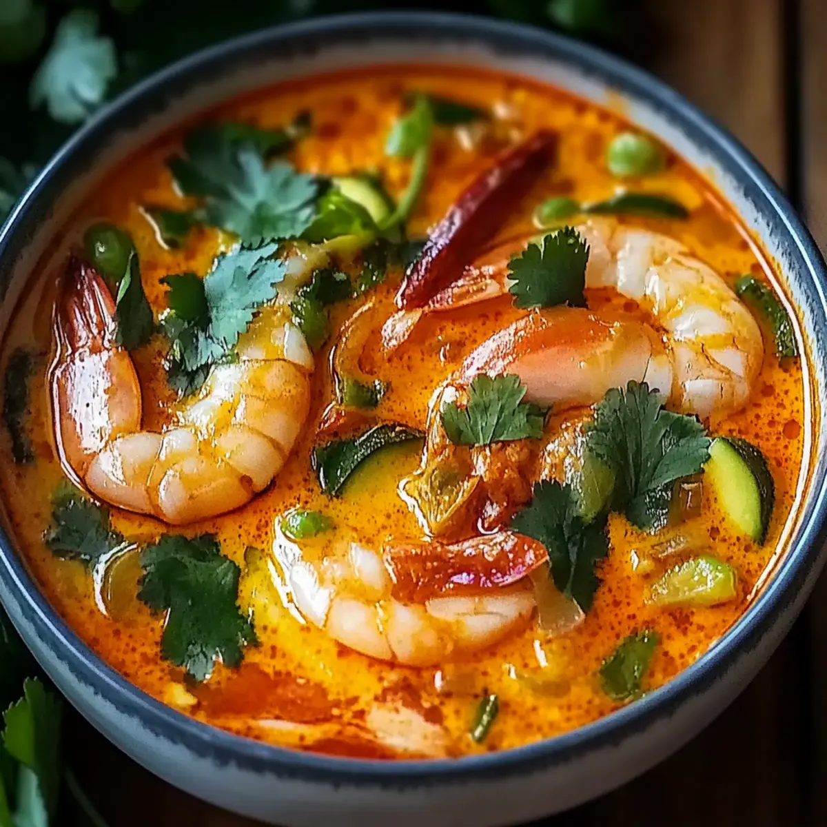Thai Red Curry Soup